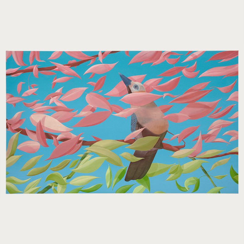 Danny Linwerk | Währenddessen | Öl auf Leinwand | 2018 | 105 x 170 cm