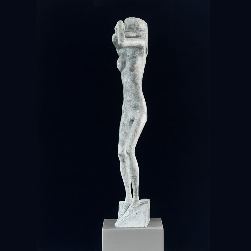 Hans Scheib | Mood Indigo | Bronze | 2011 | 106 x 16 x 30 cm